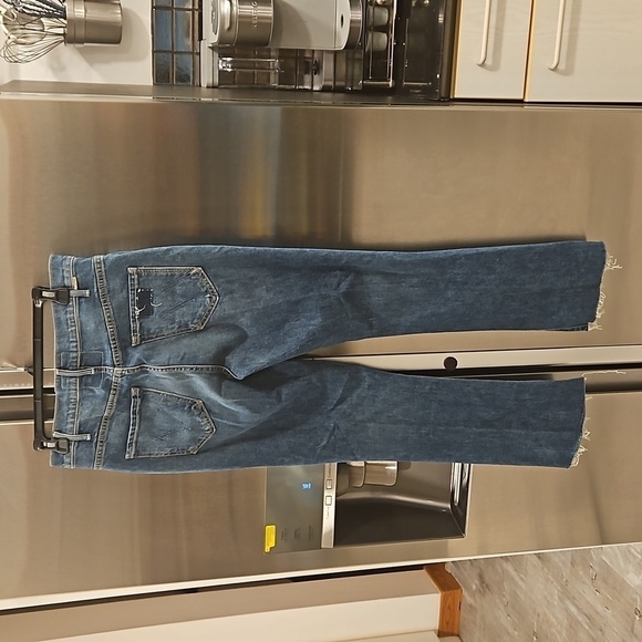 💕MOTHER SUPERIOR💕 Hustler Flood Fray Jeans ~ Beer Me 29 NWOT - Picture 12 of 16